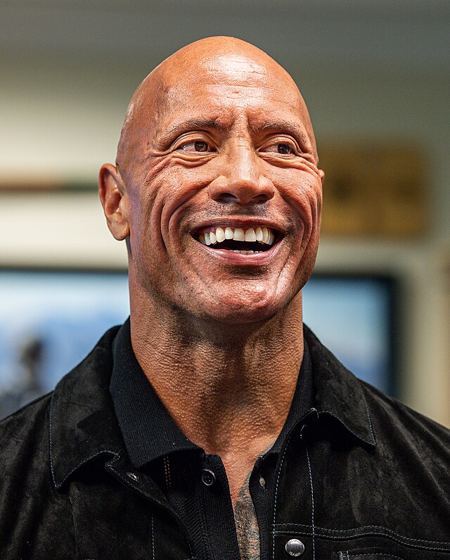 Portret Dwayne Johnson