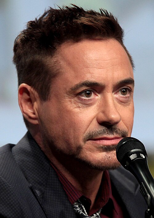 Portret Robert Downey Jr.