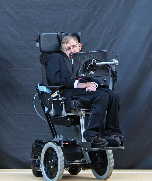 Portret Stephen Hawking